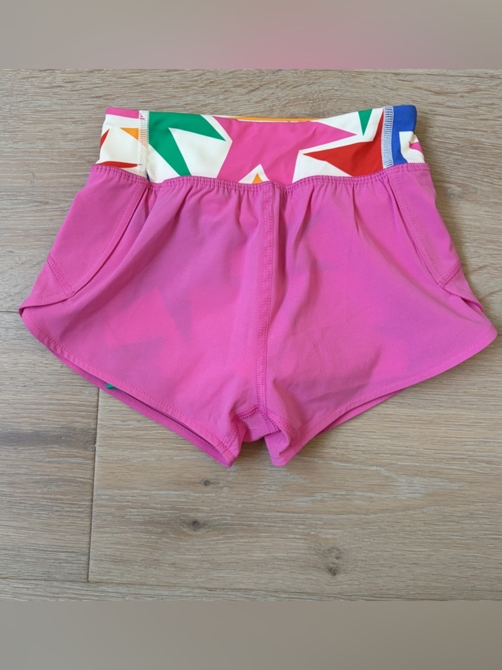 Hanna Andersson Girls 3T Pink Athletic Shorts Built In*L17